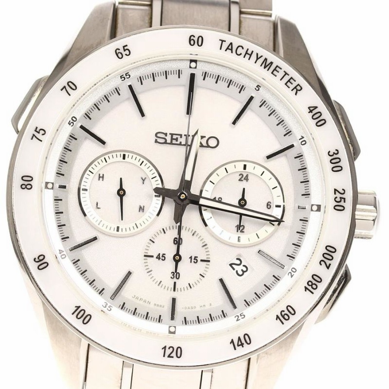☆良品【SEIKO】セイコー ブライツ クロノグラフ SAGA169/8B82-0AP0 