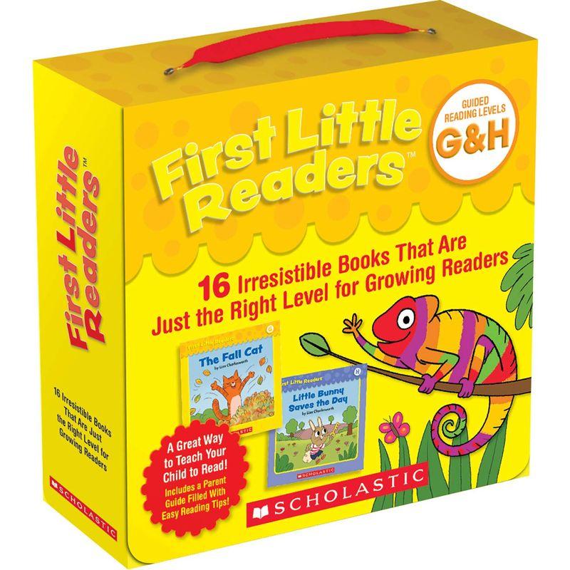 First Little Readers, Guided Reading Levels G  H Parent Pack: 16 Ir