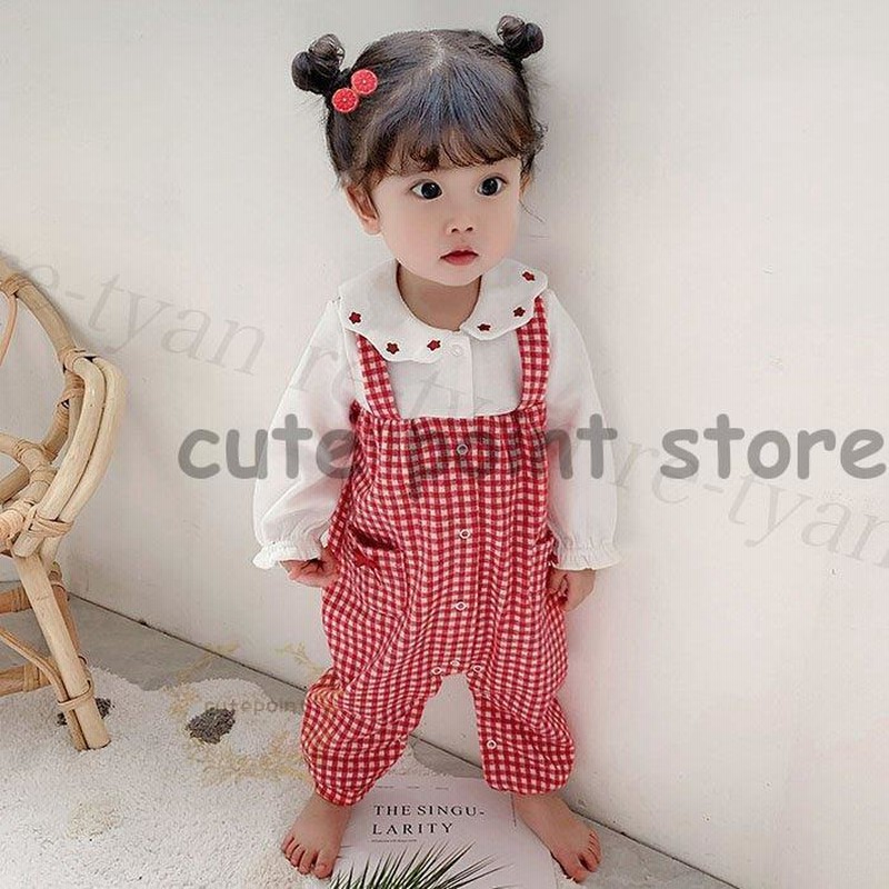 子供服 ロンパース カバーオール ベビー 新生児 赤ちゃん 女の子 おしゃれお食い初め 通販 Lineポイント最大get Lineショッピング