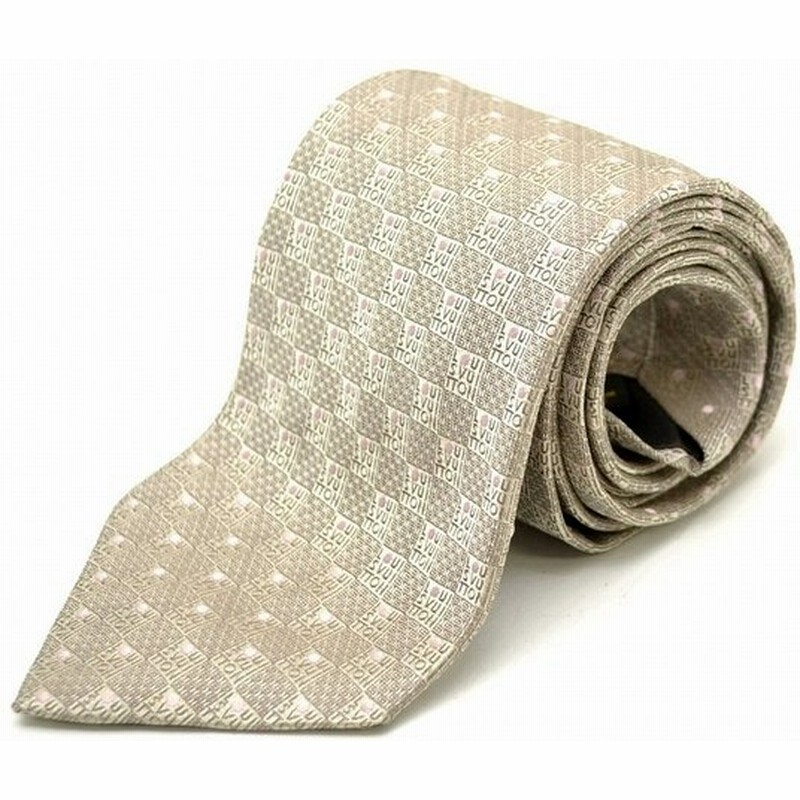 Louis Vuitton ルイ ヴィトン ネクタイ ドット柄 シルク100 ベージュ ピンク U 通販 Lineポイント最大0 5 Get Lineショッピング