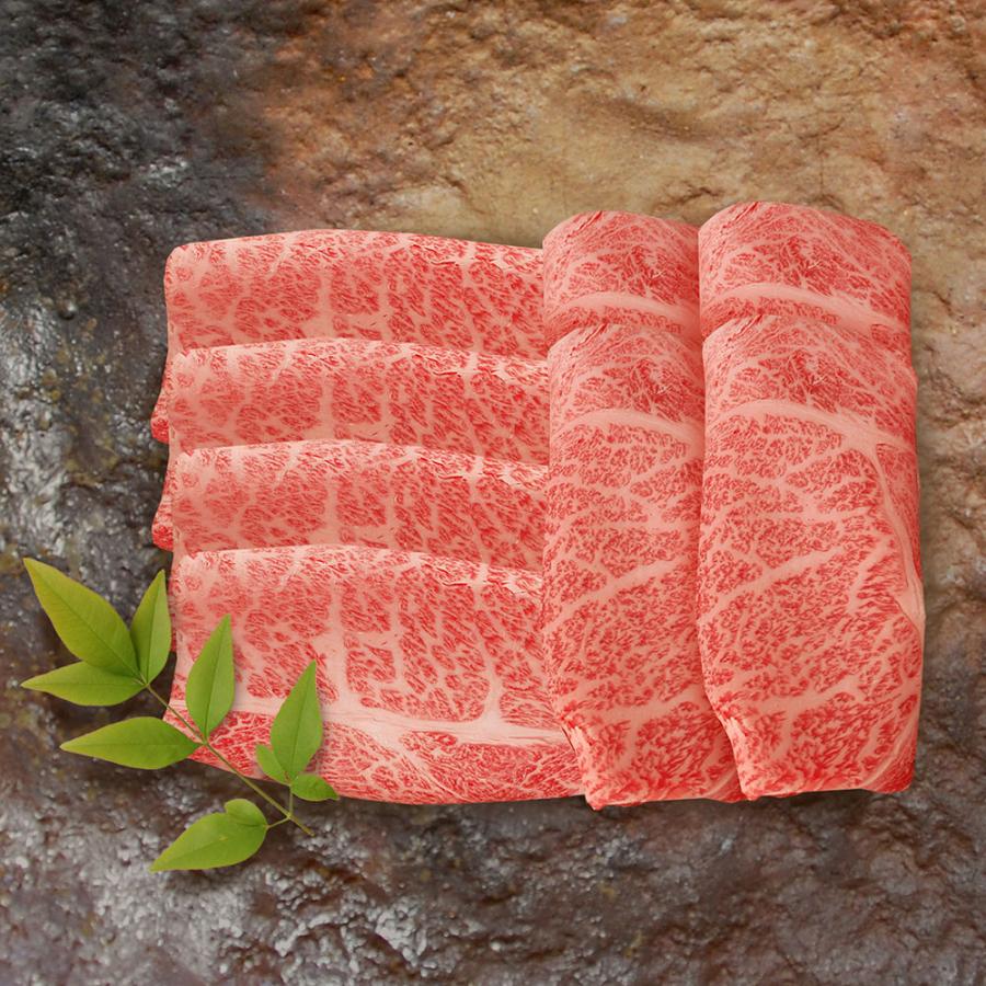 滋賀近江「松喜屋」 近江牛すきやき・しゃぶしゃぶ用 ロース 400g   牛肉