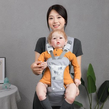 腰凳嬰兒抱娃神器嬰兒背帶多功能寶寶夏季透氣腰凳背巾工廠直銷