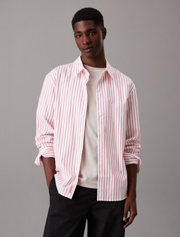 Calvin Klein 寬鬆條紋襯衫