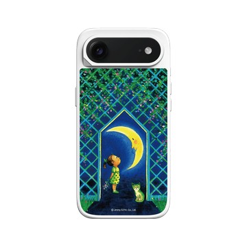 iPhone Air SolidX 白 - 幾米 Jimmy Liao - 幸運遇見你-遇見月亮