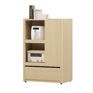 唯熙傢俱-萊恩黃橡木2.7尺收納櫃