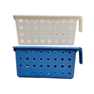 KEYTOSS 有效活用收納長籃(顏色隨機)