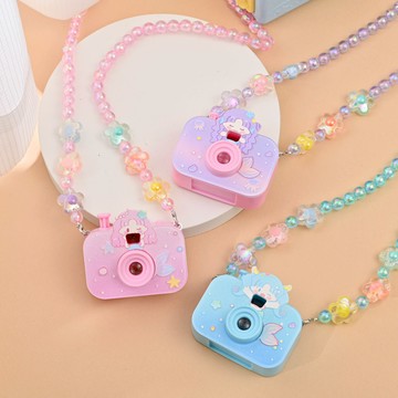 兒童項鍊-公主投影相機-多款任選
