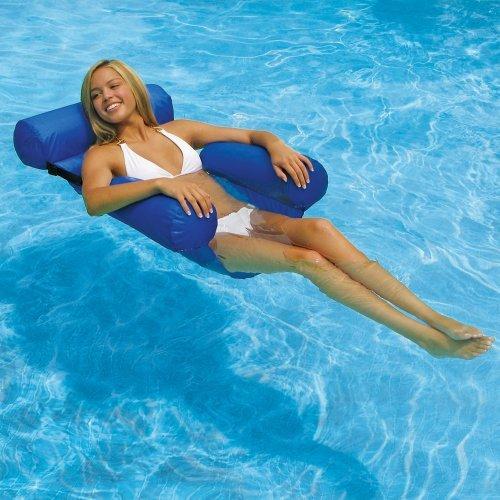 フロート プール 水遊び Poolmaster Water Chair Inflatable Swimming Pool Float Lounge