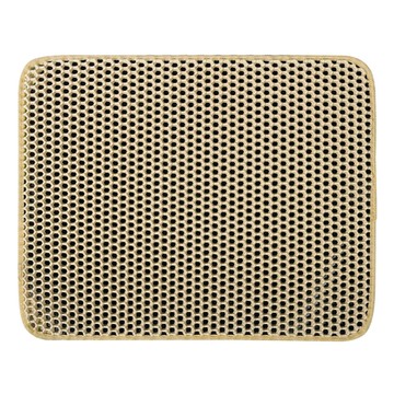 咕沛日常 雙層貓砂墊  特大(90 x 60cm)  米色  1個