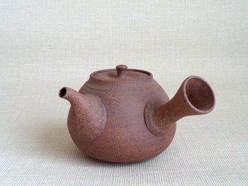 梨地素燒茶壺 c