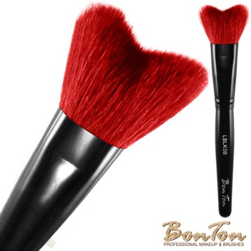 BonTon 墨黑系列 M形修容/腮紅刷 LBLK08 特級尖鋒羊毛