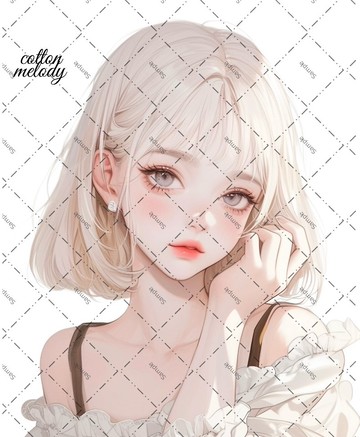 原創貼紙 no.1671 人物貼紙 原創貼紙 人物貼紙 女孩貼紙 原創人物貼紙