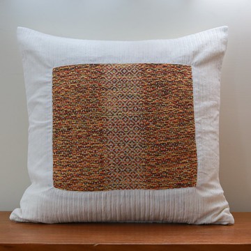 【守護之眼】手工梭織抱枕/靠枕-波爾多紅