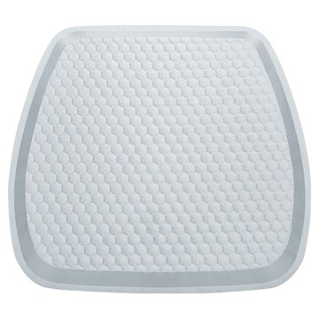 汽車蜂窩冰絲凝膠坐墊/減壓坐墊/汽車坐墊/寵物涼墊/辦公椅墊/美臀坐墊 車用/家用/辦公  灰色  41 x 39 x 4cm