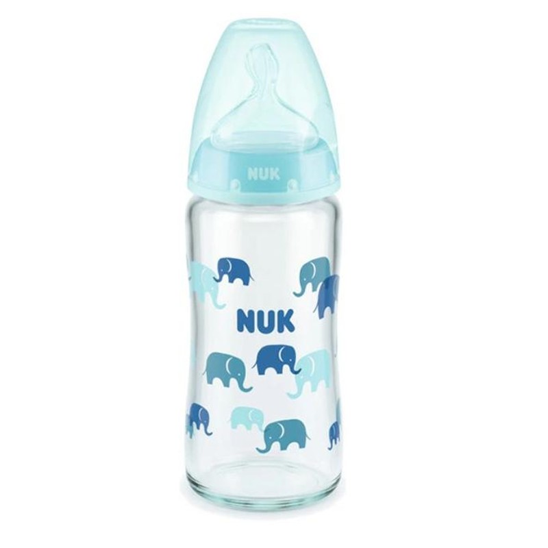 NUK プレミアムチョイスほ乳びん ガラス製 240ml | LINEショッピング