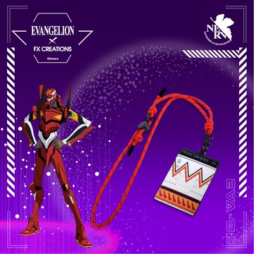 【EVA新世紀福音戰士】貳號機 證件套 EVAW234004-89