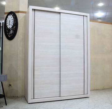 【歐風別館】卡地亞白梧桐色五尺衣櫃【基隆至台中免運費】