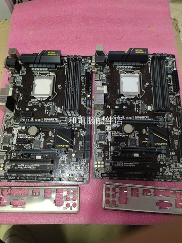 技嘉 B150-D3A 主板 六代 七代 CPU 兼容 DDR4 四槽 原裝拆機 成色好【三和電腦配件店】