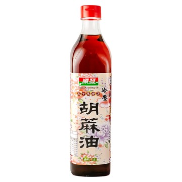 順發油品 冷壓胡麻油  520ml  1瓶