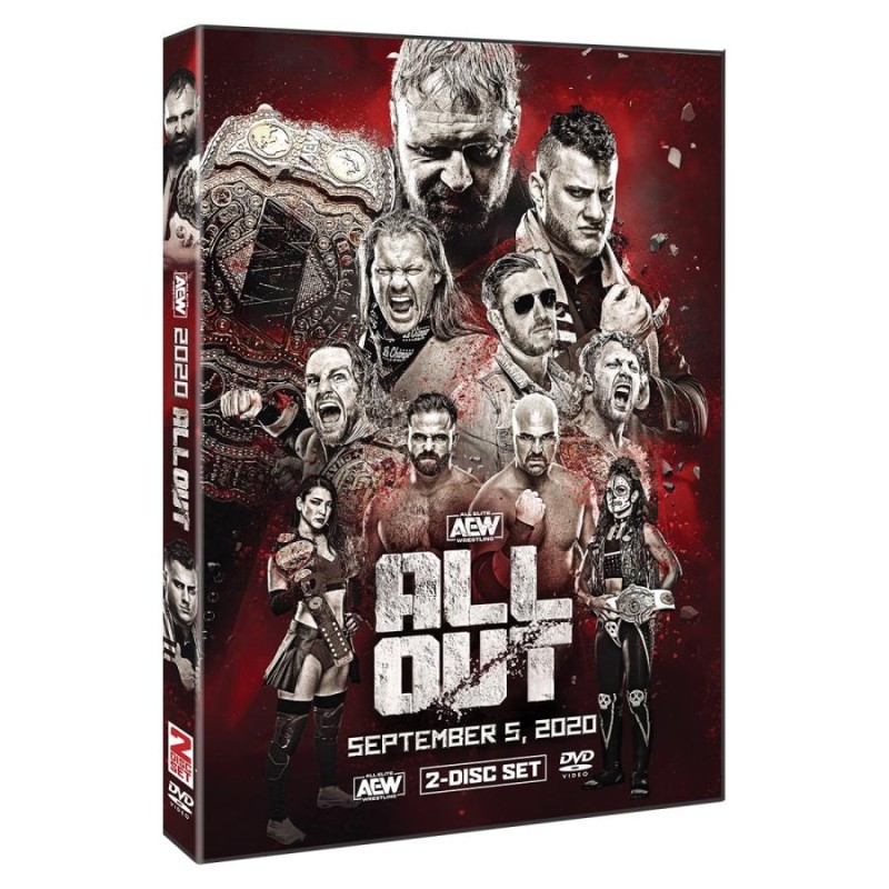 AEW 輸入盤DVD「All Out オール・アウト 2020《2枚組》」（2020年9月5日フロリダ）クリス・ジェリコ対オレンジ・キャシディ  ミモザメイヘム戦 | LINEショッピング