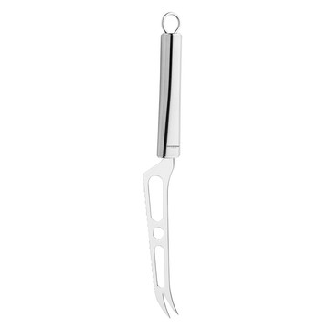GHIDINI 不鏽鋼軟起司刀 刃長 14.5cm  銀色  1個