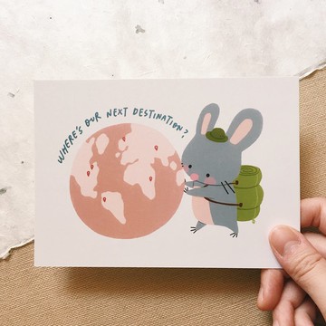 Next Destination - Squeaky 明信片