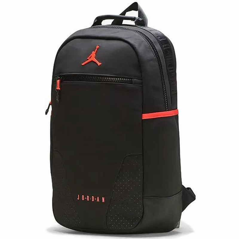 ナイキ ジョーダン 6 バックパック NIKE JORDAN RETRO 6 BACKPACK black/infrared 9a0259-kr6  リュック AJVI カバン バッグ PCスリーブ インフラレッド | LINEブランドカタログ