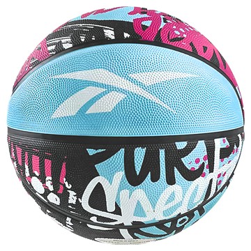 Reebok 籃球 7號 塗鴉粉藍 RBBK-31021MT  1顆