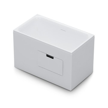 Flexispace 座臥式壓克力浴缸 1.2M 壓克力浴缸 (左靠牆,帶腳蹬)