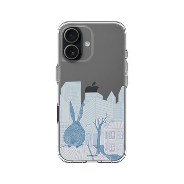 iPhone 17 Clear Case（相機按鈕） 透明 - 幾米 Jimmy Liao - 兔子系列-城市祕密