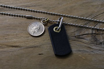 硬幣項鍊-香港壹圓1988年