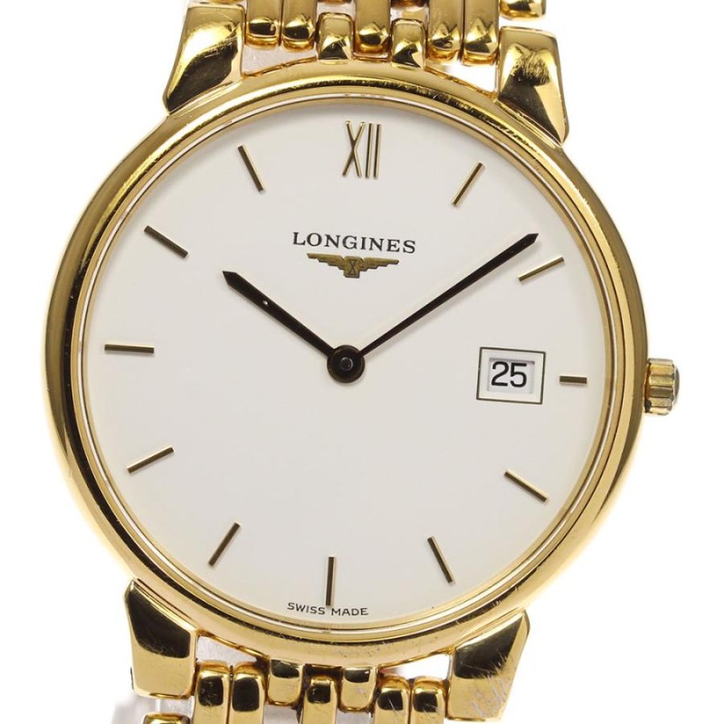 LONGINES】ロンジン グランドクラシック L5.632.2 クォーツ メンズ