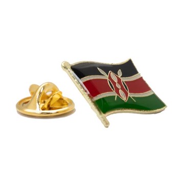 【A-ONE】KENYA 肯亞徽章 別針 國旗配飾 紀念徽章 國慶 辨識 造型 時尚胸針