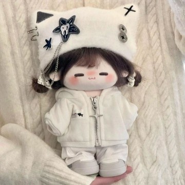 【娃衣】 20cm娃衣 10cm娃衣 15cm娃衣 棉花娃娃衣服 棉花娃娃裝 娃衣套裝 貓耳帽娃衣 可愛娃衣 玩偶衣服