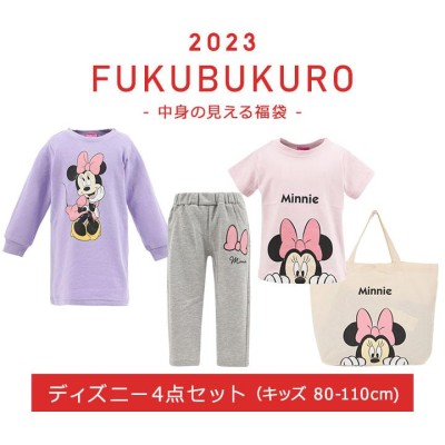 福袋 2023 キッズ ディズニー 子供服 福袋 男の子 女の子 4点セット