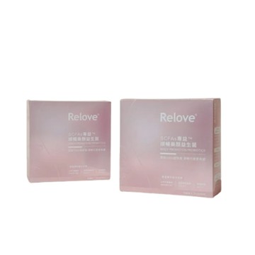 Relove (二入組)  SCFAs專益 順暢美顏 益生菌 30包/4克-蜜桃風味