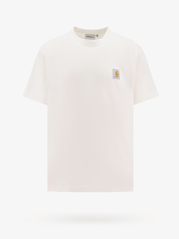 Cotton t-shirt with logo patch - CARHARTT WIP - gender_Man