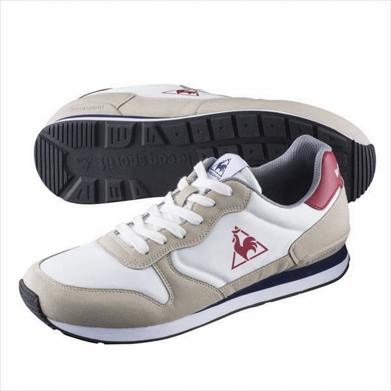 Le Coq Sportif ルコック メンズカジュアルシューズ ボルベック Ql1mjc61wt ホワイトトリコロール 取寄商品 通販 Lineポイント最大0 5 Get Lineショッピング