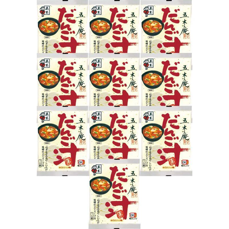 五木食品 五木庵だんご汁 192g×10個 (電子レンジ調理可能)(常温