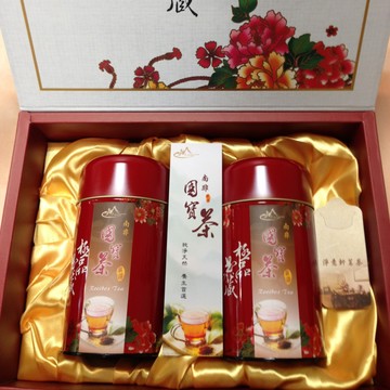 【禮盒】尊爵禮盒B (千山南非國寶茶(16入)X2罐)