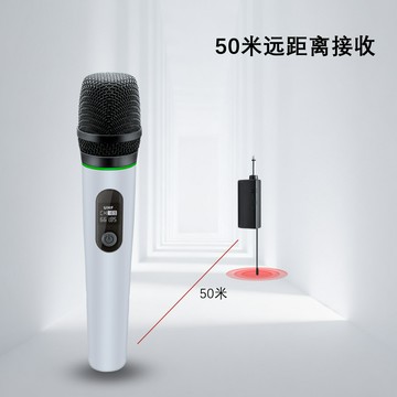 跨境專業無線麥克風充電U段萬能話筒家用ktv會議唱歌演出通用話筒【北歐家居生活】