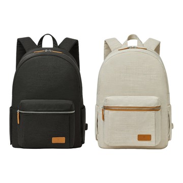 Nordace Siena Pro 經典背包-黑色/米色