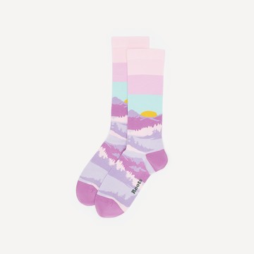 Roots 配件- TRUE NATURE BOOT 長襪 (粉紅色)