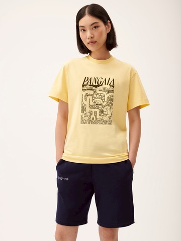 PANGAIA - Elusive Mole Hope T-Shirt - sunbeam yellow - XS XS