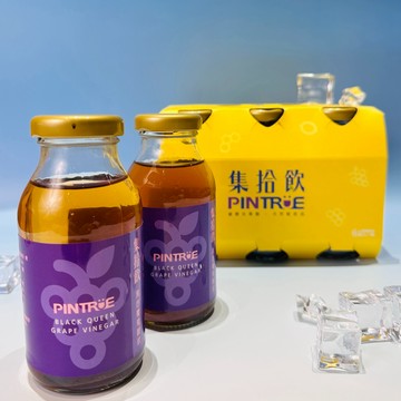 【PINTRUE 品醋迷】集拾飲_黑后葡萄醋(一箱24瓶)