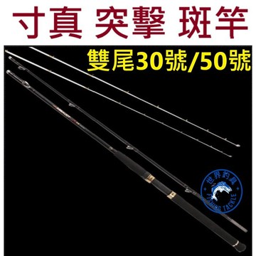 【世界釣具】免運🔥寸真 TSUEN CHEN 寸真 突擊斑竿 雙尾 小斑竿  並繼竿 龍膽石斑竿