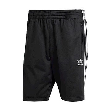 Adidas FBIRD Short IU2368 男 短褲 運動 休閒 經典 三葉草 拉鍊口袋 黑