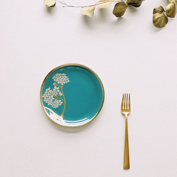 WEN PIIM 手工箔 維納斯的治癒圓形器皿 西洋蓍草 單入