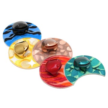 LUCKY TOAD 招財揪吉 5件組 材質:精金  1組  五行 多色