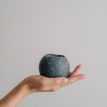 如是手作-NO.7 Snowy Forest 雪白山林/精油香氛蠟燭